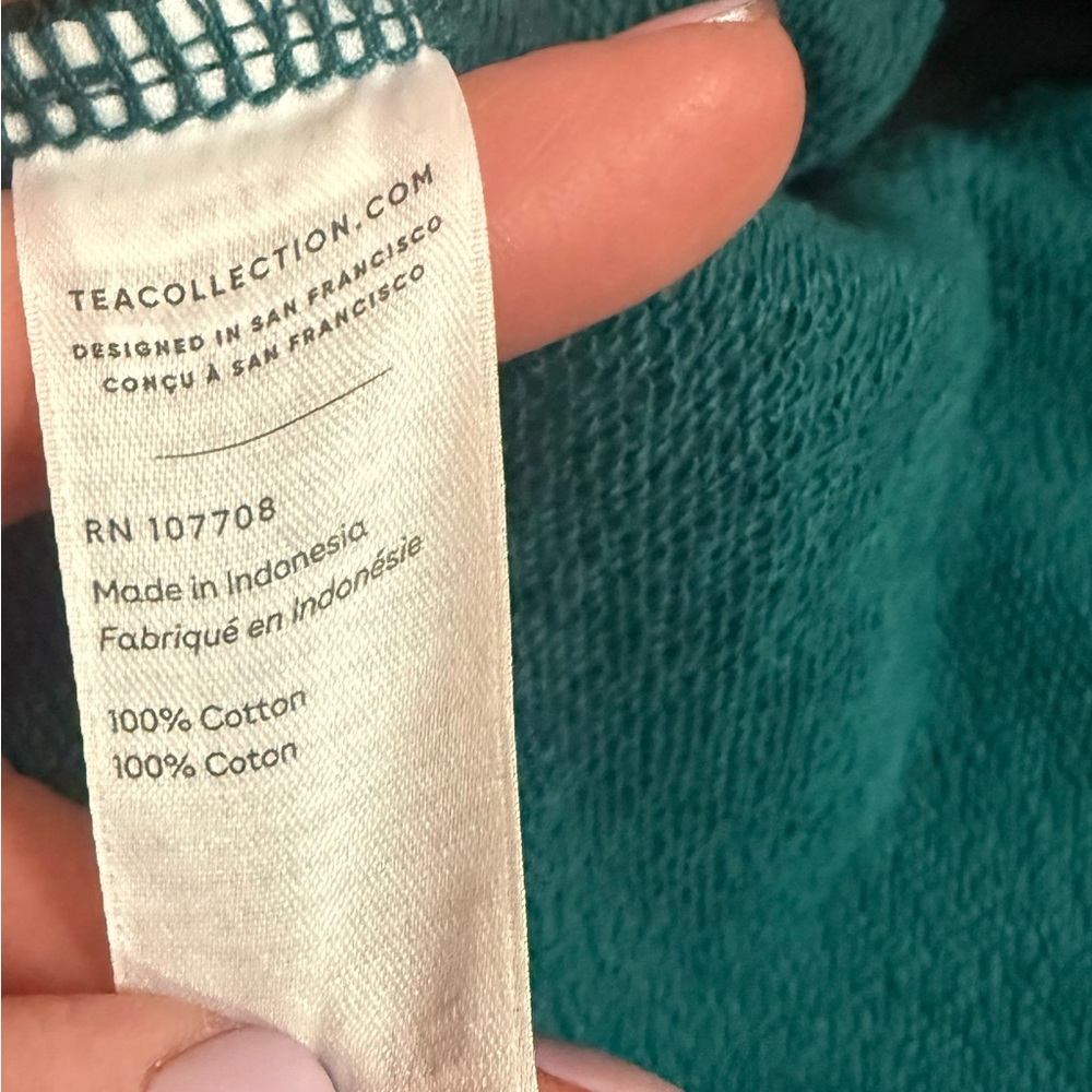 Tea Collection Colorblock Hoodie NWT - Picture 7 of 10